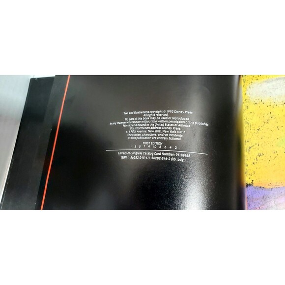 Jabberwocky Lewis Carroll 1992 Disney Press 1st Ed Illustrated HC Book - Picture 4 of 15